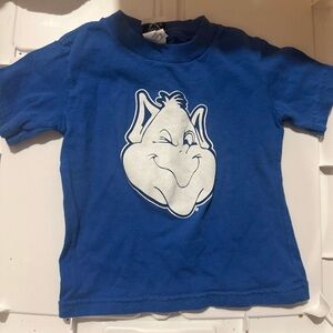 Blue Kids T-Shirt with Slu billikin Graphic